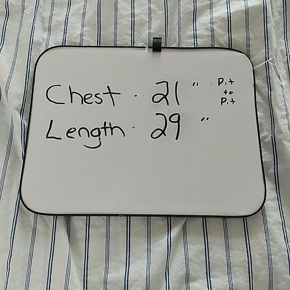 Aeropostale A87 Medium Men's White Striped Button Up Long Sleeve Shirt Cotton - Picture 4 of 8